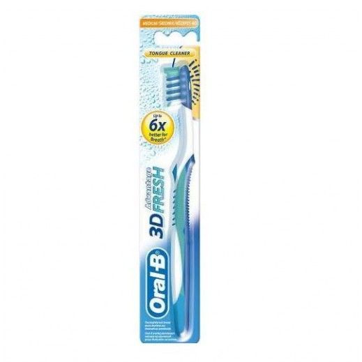 Oral-B 3D White & Red Medium Toothbrush, 1 Piece