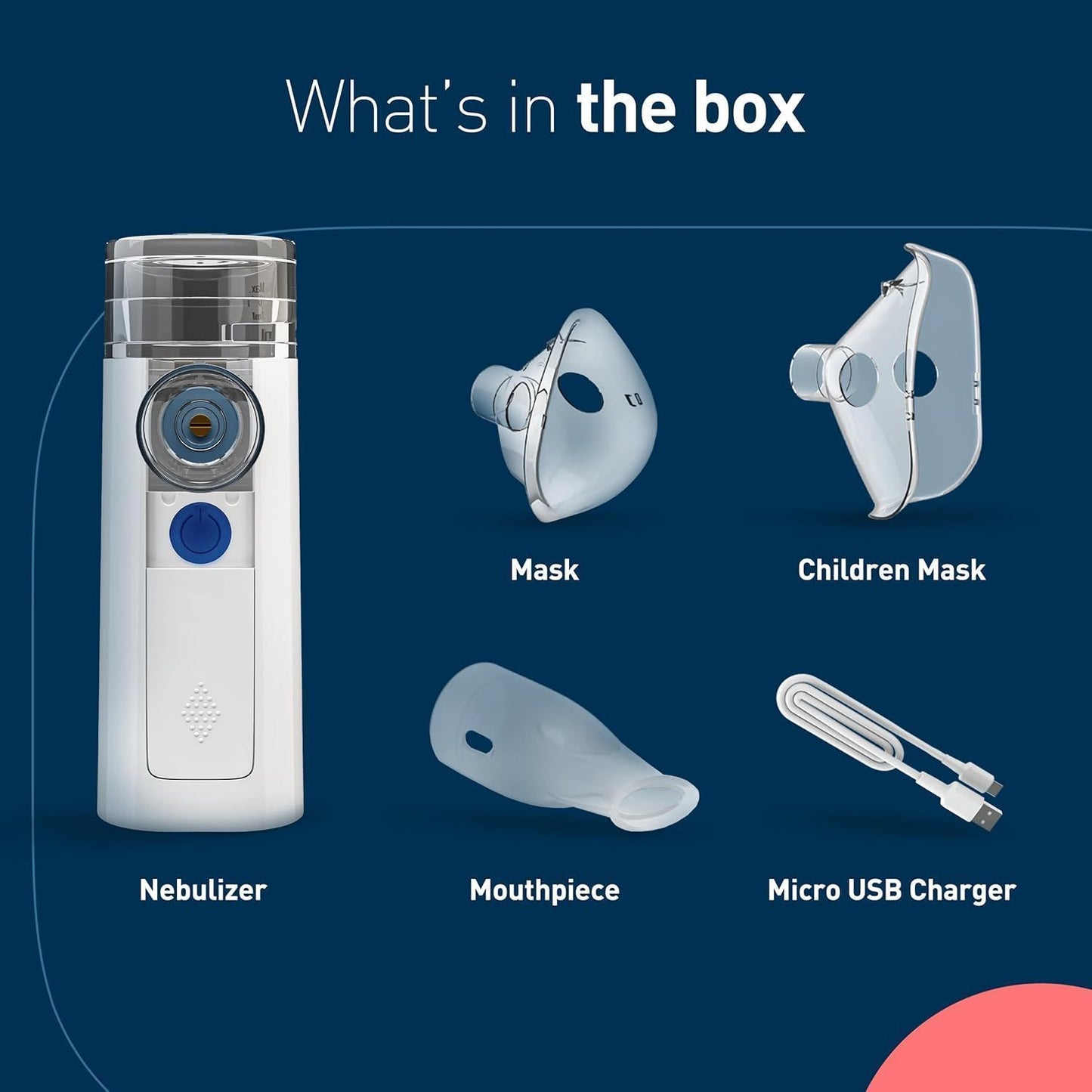 Omron Mini Air 360 Portable Mesh Nebulizer, 1 Piece - Makkah Pharmacy