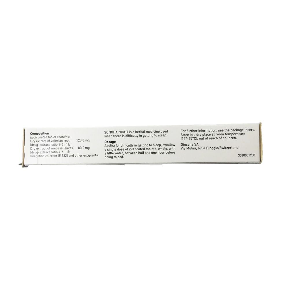 Songha Night Tablet 30'S-