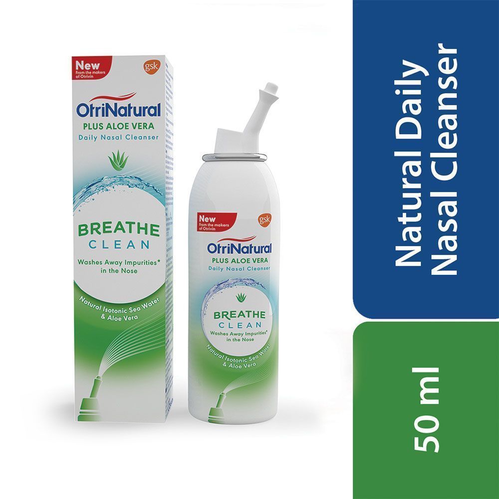 OtriNatural Plus Aloe Vera Nasal Spray 50 ml - Makkah Pharmacy