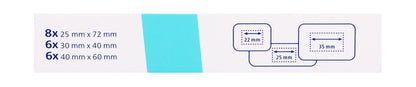 Hartmann Dermaplast Aqua Waterproof Assorted Plasters, 20 Pieces - Makkah Pharmacy