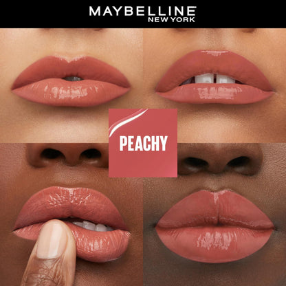 Maybelline Super Stay Vinyl Ink Liquid Lipstick Peachy 15, 1 Piece - Makkah Pharmacy