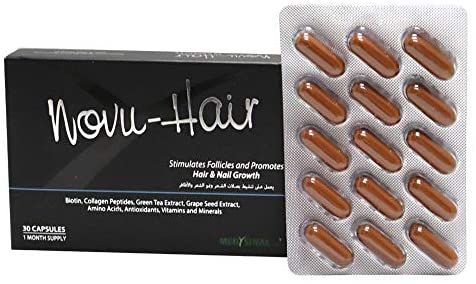 Novu-Hair Capsules, 30 Capsules - Makkah Pharmacy