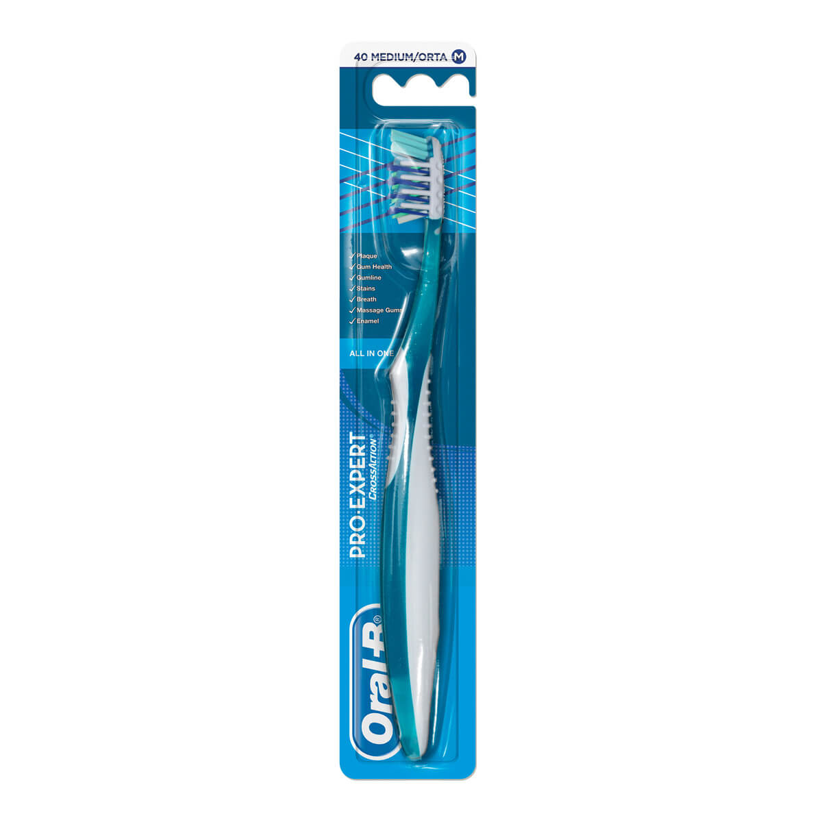 Oral B Toothbrush Pro-Expert Antibacterial 40 Medium
