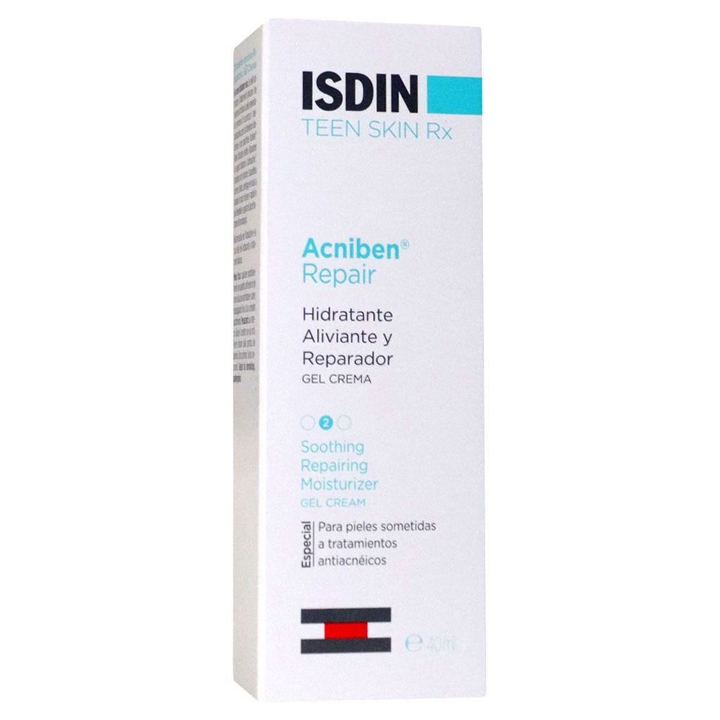 Isdin Acniben Repair Gel-Moisturizing Cream, 40ml - Makkah Pharmacy
