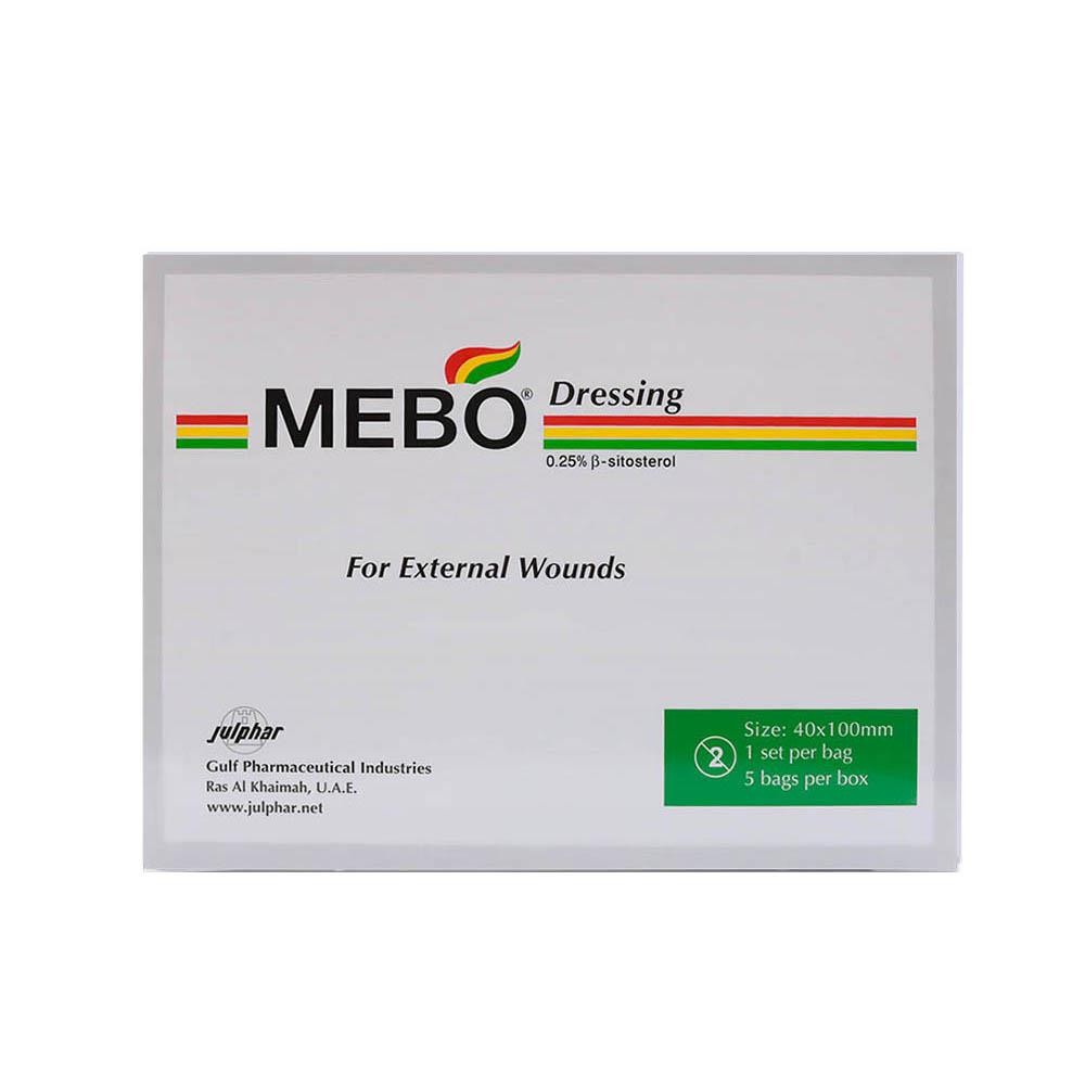 Mebo Wounds Dressing 40X100Mm 5'S