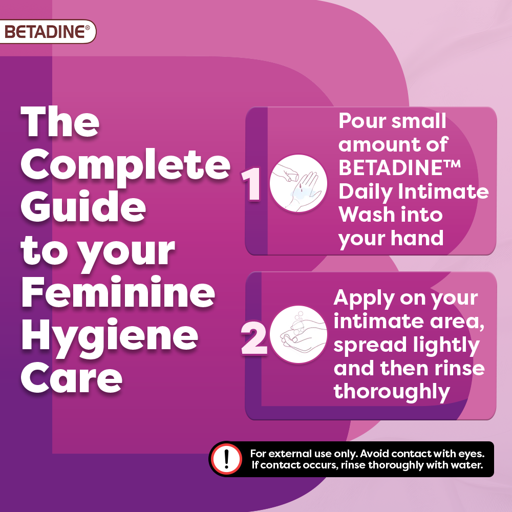 Betadine Moisturizing Liquid Intimate Wash with Calendula Extract, 50ml - Makkah Pharmacy