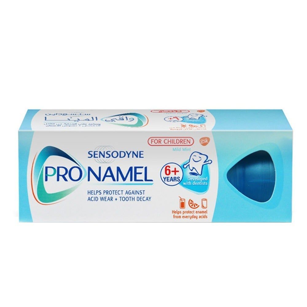 Sensodyne Pronamel Kids Toothpaste Mild Mint Flavor (6+ Years), 50ml - Makkah Pharmacy