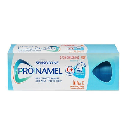 Sensodyne Pronamel Kids Toothpaste Mild Mint Flavor (6+ Years), 50ml - Makkah Pharmacy