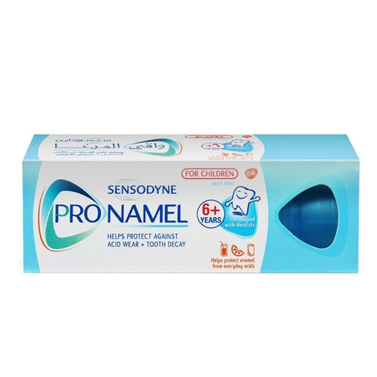 Sensodyne Pronamel Kids Toothpaste Mild Mint Flavor (6+ Years), 50ml - Makkah Pharmacy