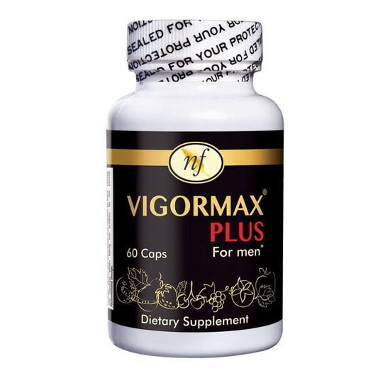 Natural Fervor Vigormax Performance Enhancer For Men Capsules 60 Pieces - Makkah Pharmacy
