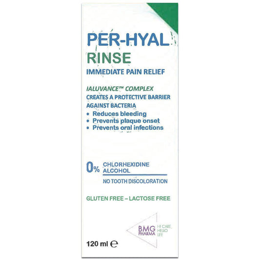 Per-hyal Rinse Mouthwash, 120ml - Makkah Pharmacy