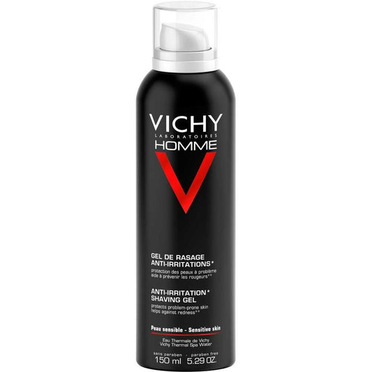 Vichy Homme Anti Irritation Shaving Gel 150 ML - Makkah Pharmacy
