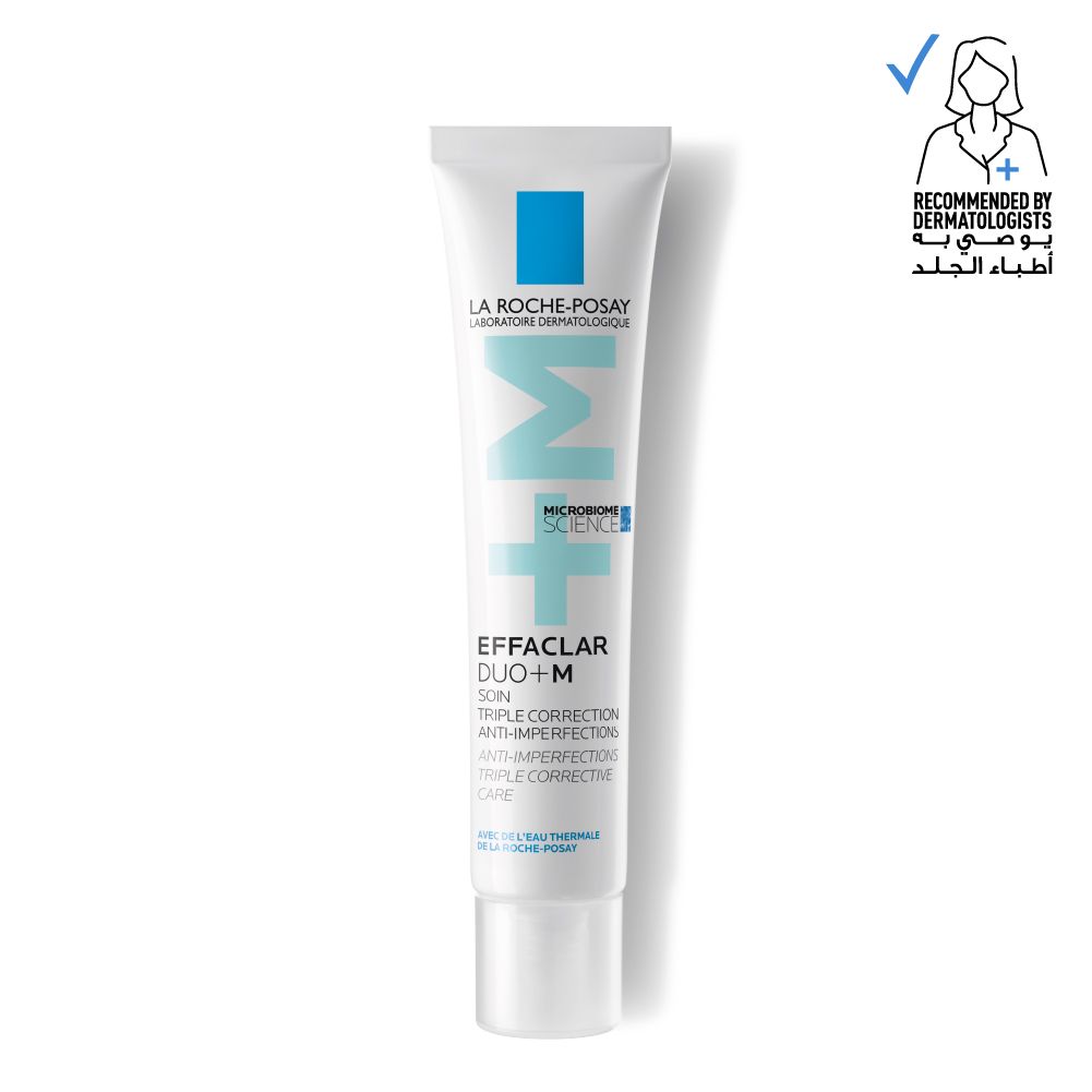 La Roche-Posay Effaclar Duo Plus M Anti-Imperfections Triple Corrective Face Gel Cream, 40ml - Makkah Pharmacy