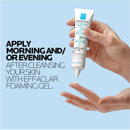 La Roche-Posay Effaclar Duo Plus M Anti-Imperfections Triple Corrective Face Gel Cream, 40ml - Makkah Pharmacy