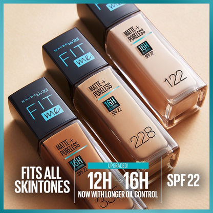 Maybelline Fit Me Foundation Mat Poreless Spf 122 - Makkah Pharmacy