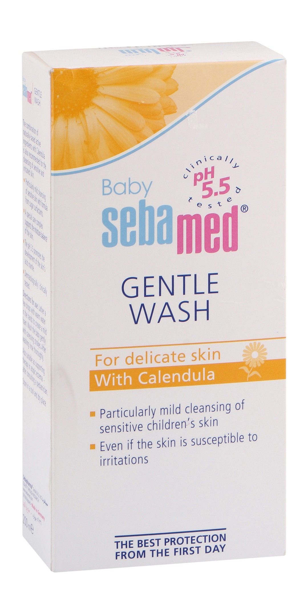 Sebamed Gentle Baby Wash with Calendula for Delicate Skin, 200ml - Makkah Pharmacy