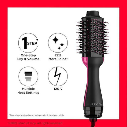 Revlon RVDR5222 One Step Volumiser Hair Dryer and Styler - Black - Makkah Pharmacy