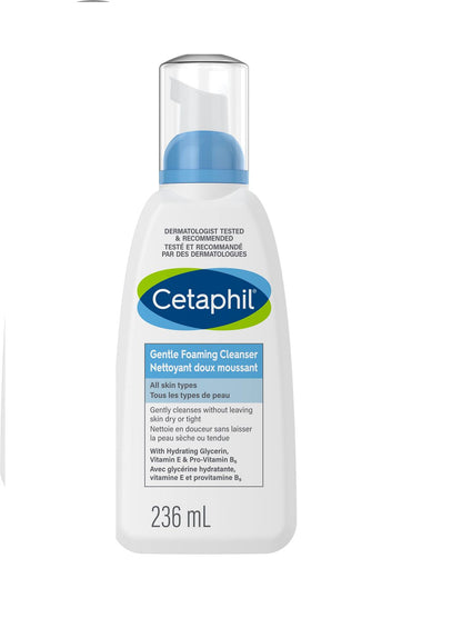 Cetaphil Gentle Skin Foaming Cleancer 236 ml - Makkah Pharmacy