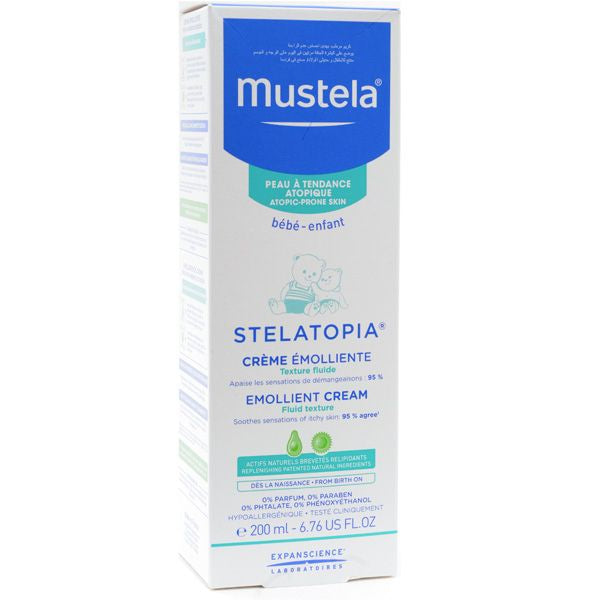 Mustela Stelatopia Emollient Cream 200 ML - Makkah Pharmacy