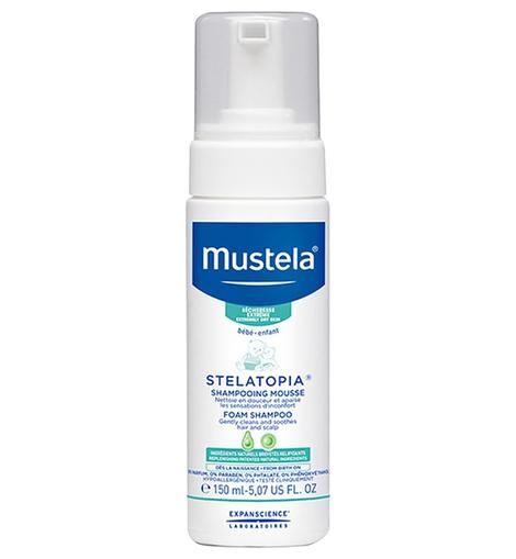 Mustela Stelatopia Foam Shampoo 150ml - Makkah Pharmacy