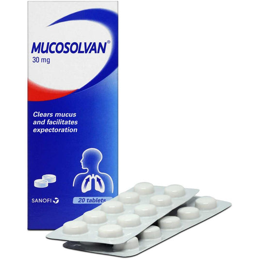 Mucosolvan 30mg Tablets 20's