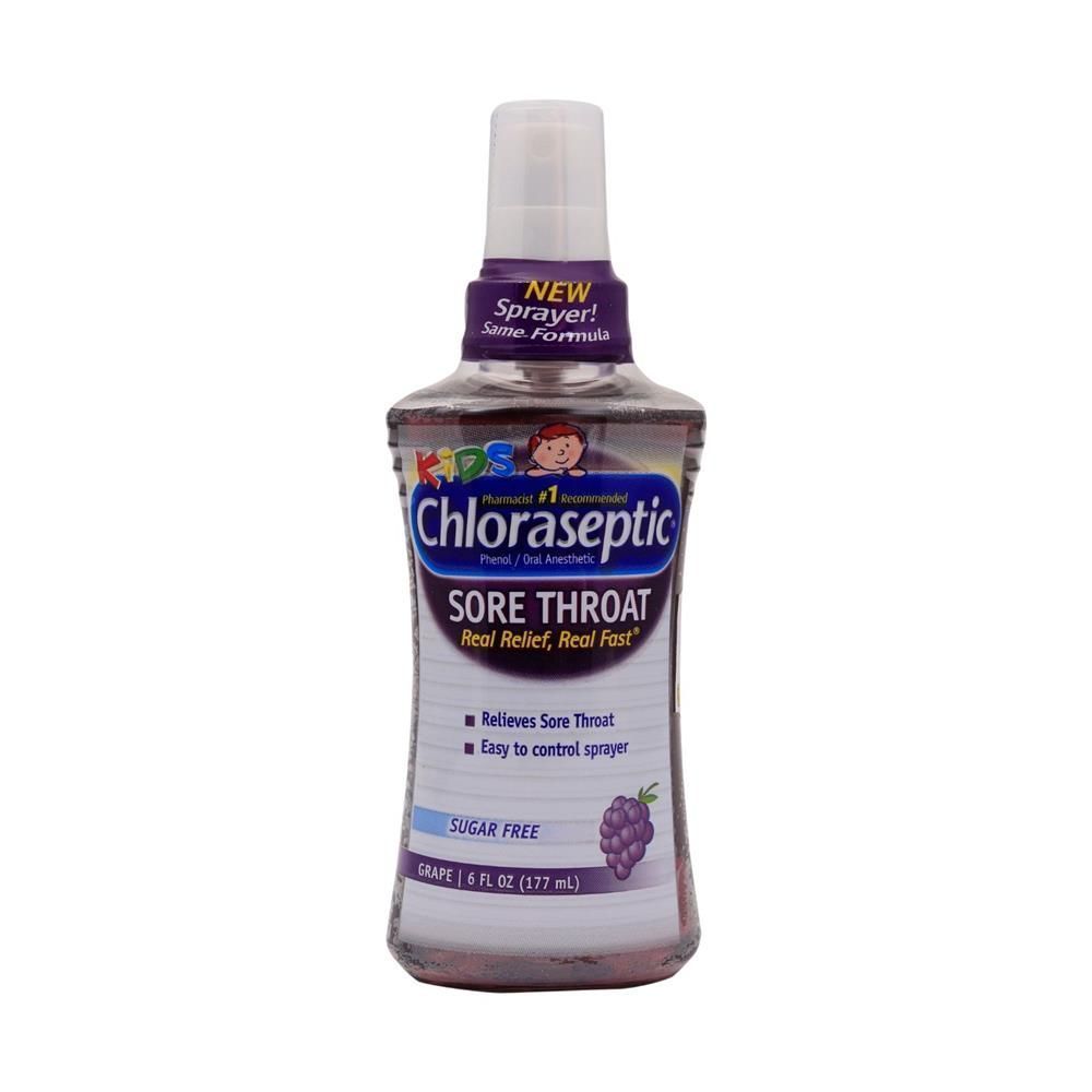 Chloraseptic Sore Throat Grape Spray 177 ML - Makkah Pharmacy