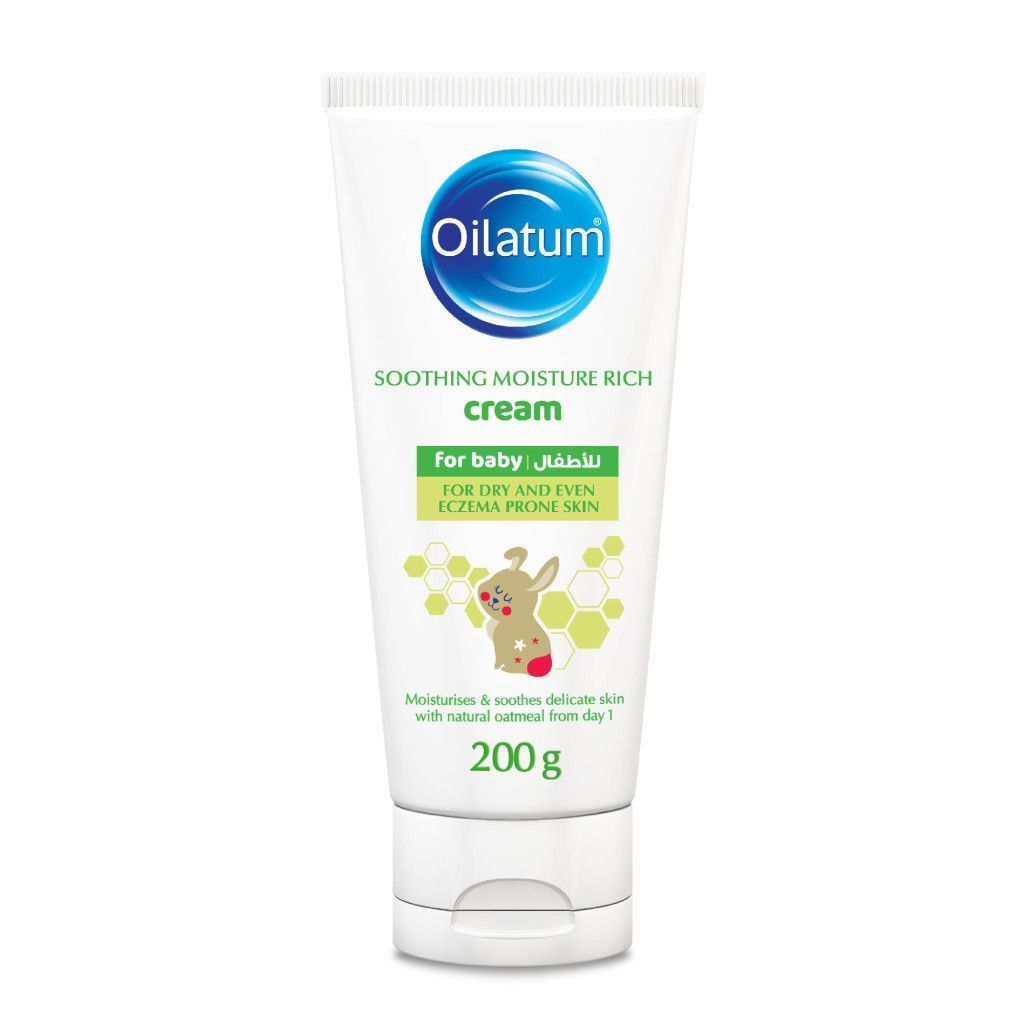Oilatum Baby Soothing Moisture Rich Cream, 200g - Makkah Pharmacy