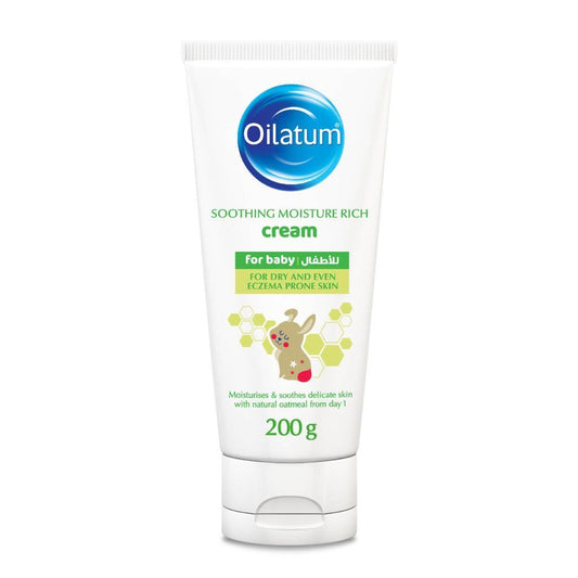Oilatum Baby Soothing Moisture Rich Cream, 200g - Makkah Pharmacy