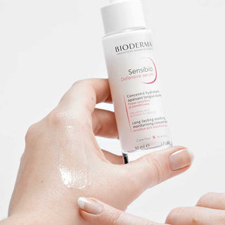 Bioderma Sensibio Defensive Non-Greasy Soothing & Moisturising Face Serum with Hyaluronic Acid for Sensitive & Sensitised Skin, 30ml - Makkah Pharmacy