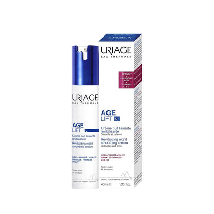 Uriage Age Lift Revitalizing Smoothing Night Cream, 40ml - Makkah Pharmacy