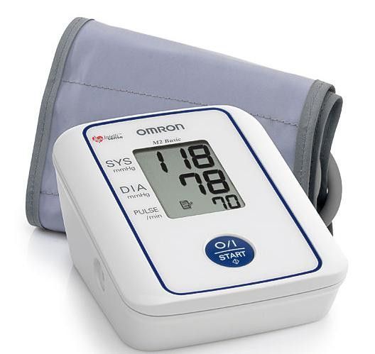 Omron M2 Basic Automatic Upper Arm Blood Pressure Monitor, 1 Pack - Makkah Pharmacy
