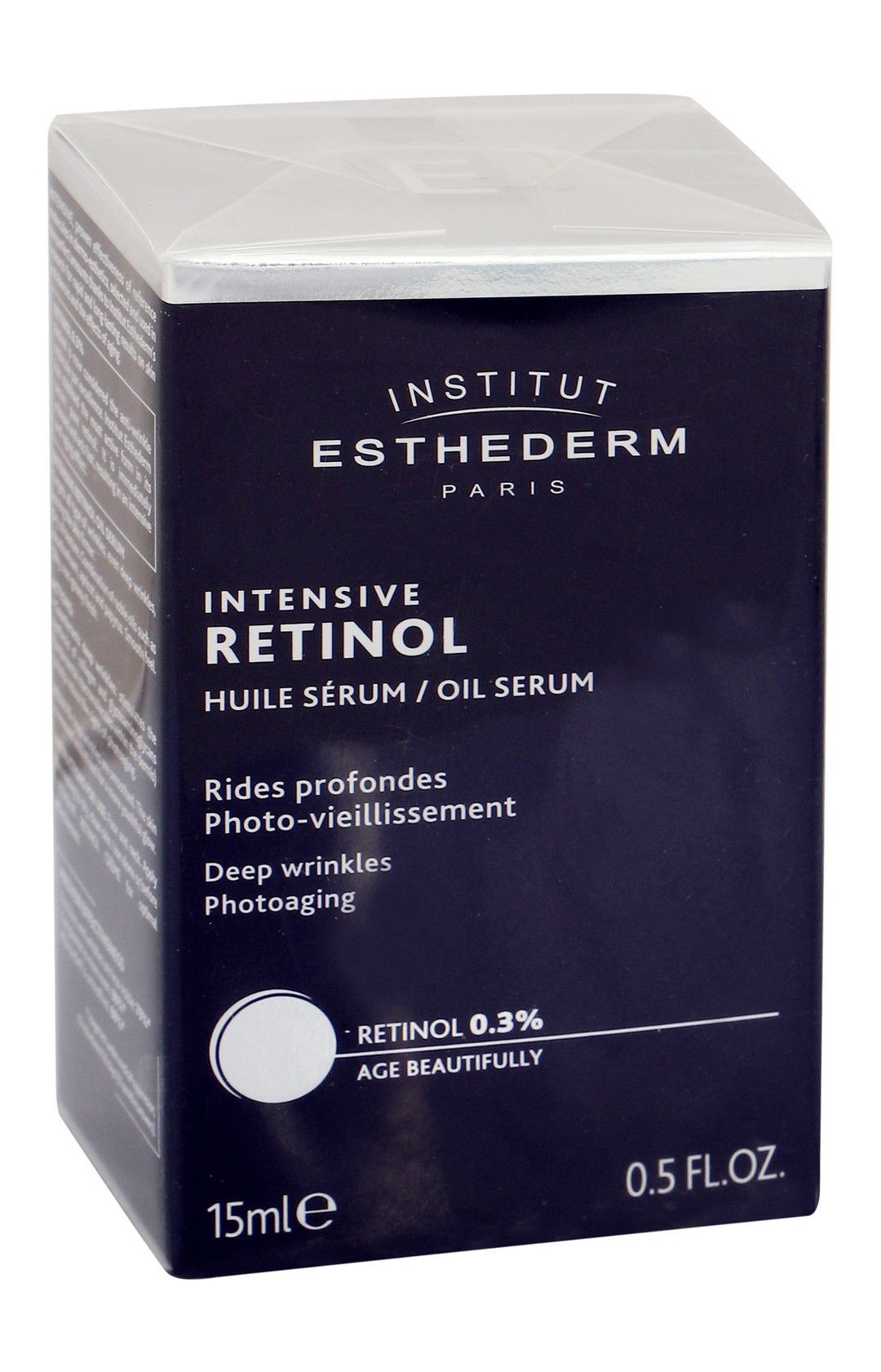 Esthederm Intensive Retinol Anti-Aging Facial Oil Serum for Deep Wrinkles, 15ml - Makkah Pharmacy