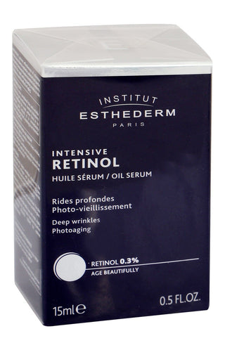 Esthederm Intensive Retinol Anti-Aging Facial Oil Serum for Deep Wrinkles, 15ml - Makkah Pharmacy