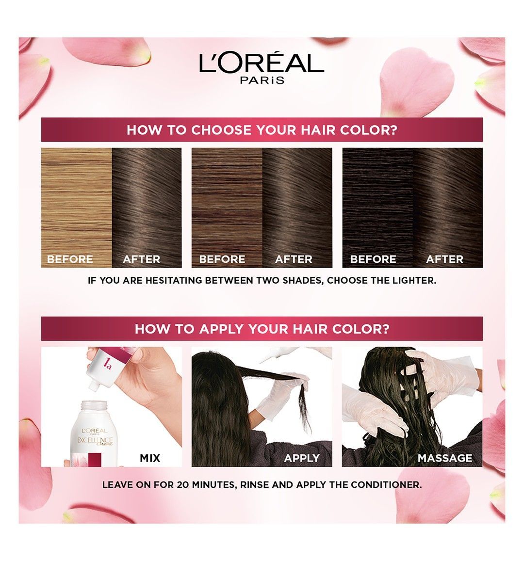 L'Oreal Excellence Triple Care Hair Color Cream Profound Light Brown 5.1, 1 Pack - Makkah Pharmacy