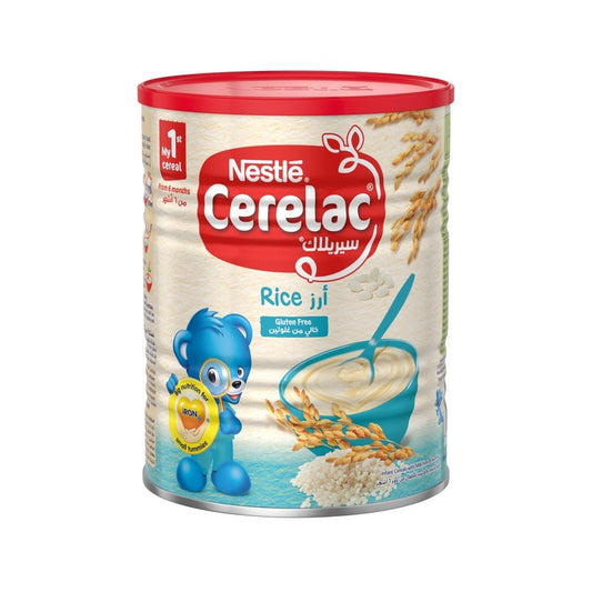 Nestle Cerelac Infant Cereals With Iron+ Rice From 6 Months 400g Tin
