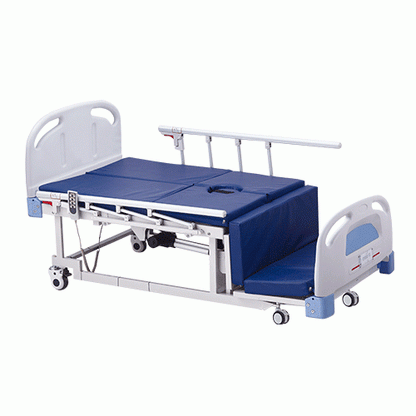 HOSPITAL BED 5 FUNCTION ELECTRIC WITH COMMODE