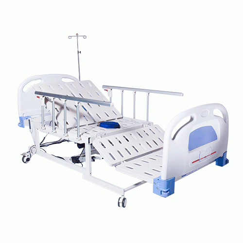 HOSPITAL BED 5 FUNCTION ELECTRIC WITH COMMODE