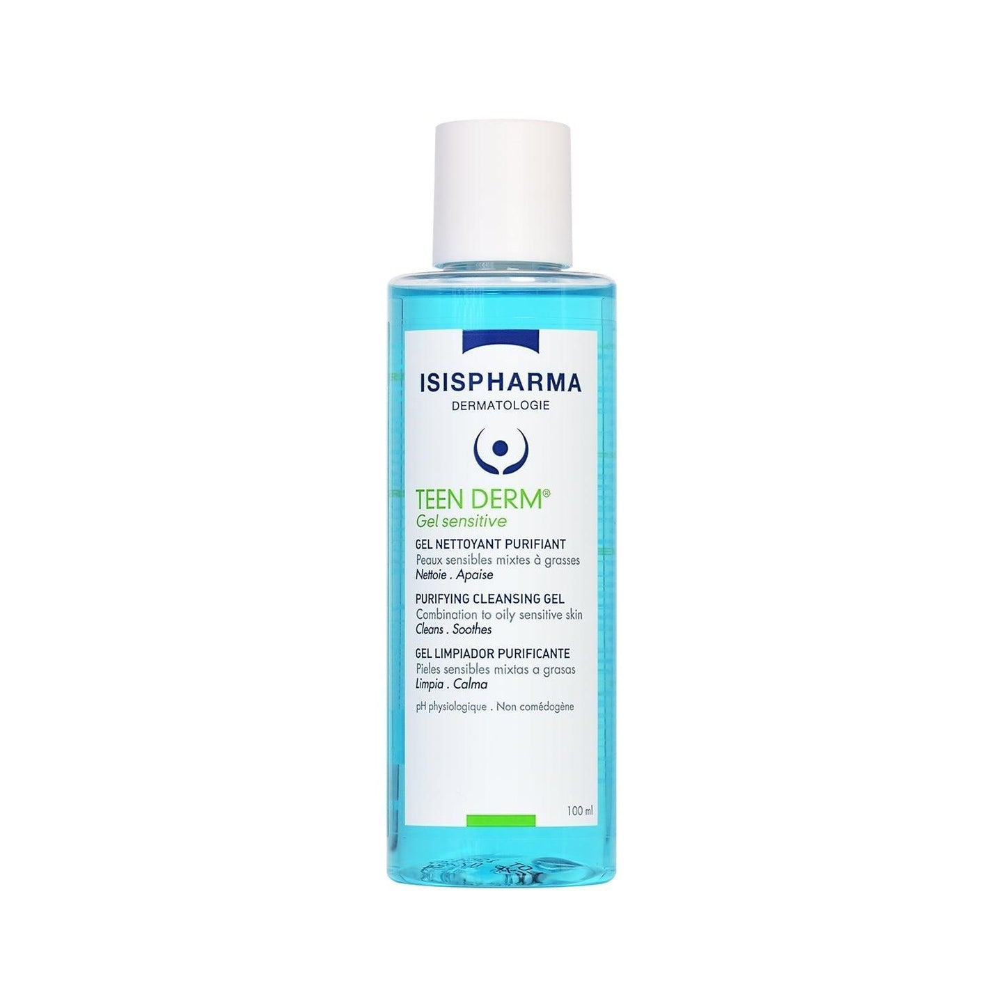 Isis Teen Derm A.Z +Teen Derm Gel Sensitive, 100ml - Makkah Pharmacy