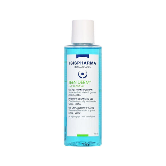 Isis Teen Derm A.Z +Teen Derm Gel Sensitive, 100ml - Makkah Pharmacy