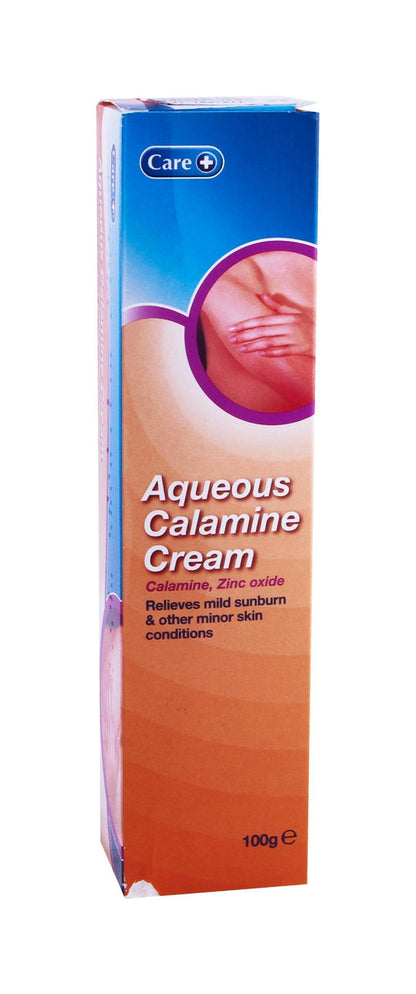 Care Plus Aqueous Calamine Cream, 100g - Makkah Pharmacy