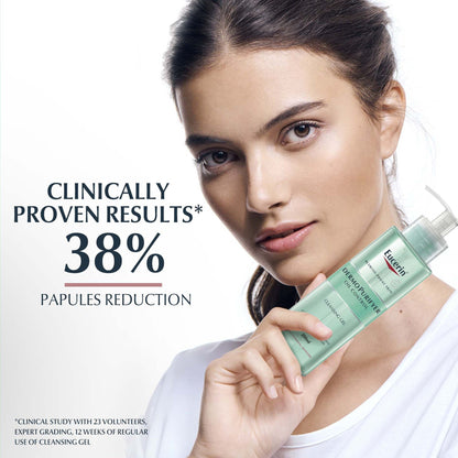 Eucerin DermoPurifyer Oil Control Facial Cleansing Gel for Blemish Prone Skin, 200ml - Makkah Pharmacy