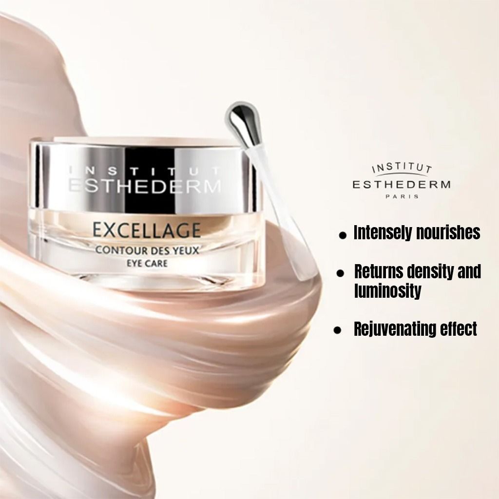 Esthederm Excellage Redensifying, Nourishing & Radiance Restoring Eye Contour Cream, 15ml - Makkah Pharmacy
