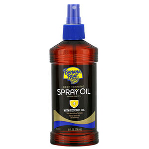 Banana Boat, Deep Tanning Spray Oil With Coconut Oil, Spf 4, 8 Fl Oz (236 Ml)