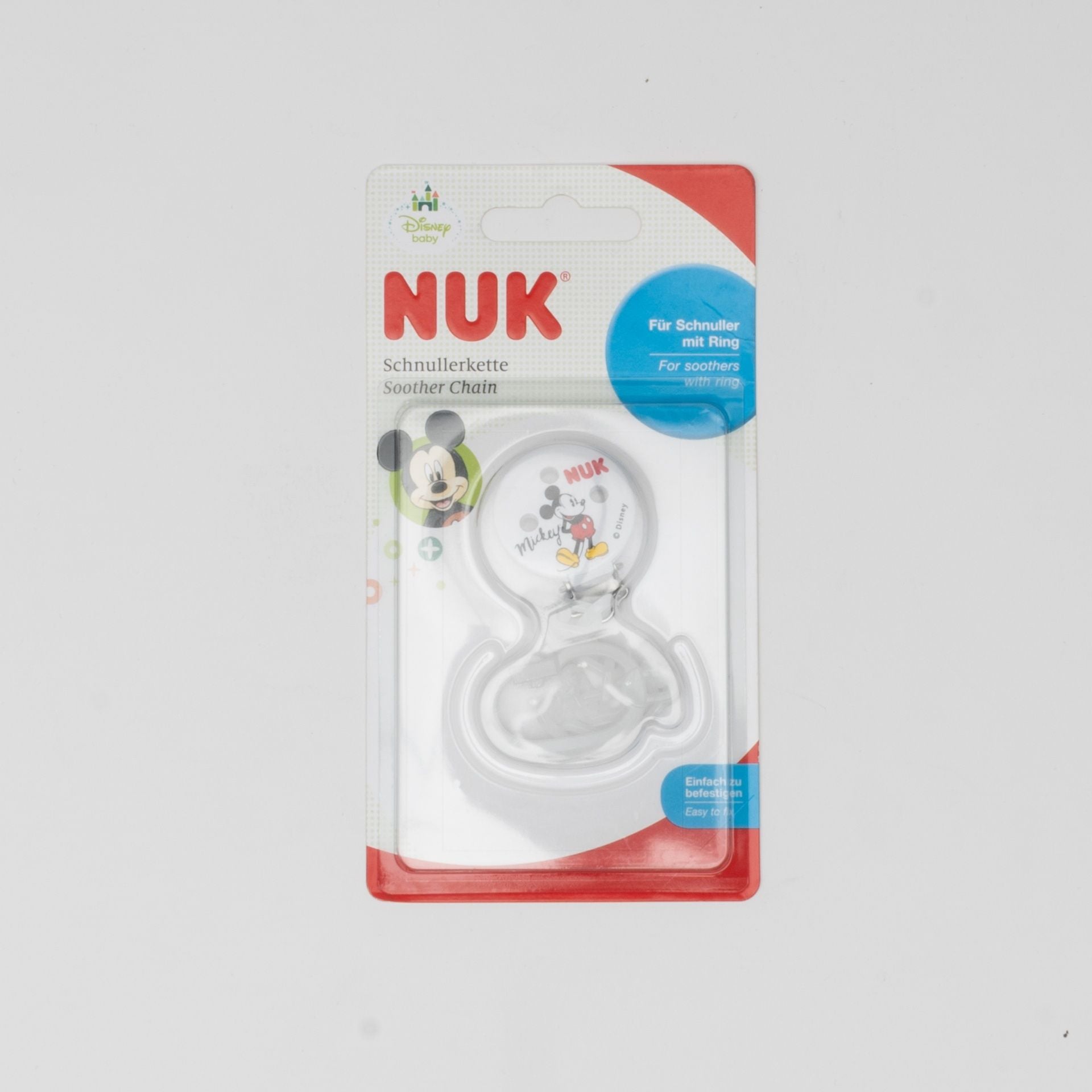 Nuk Micky Soother Chain - Makkah Pharmacy