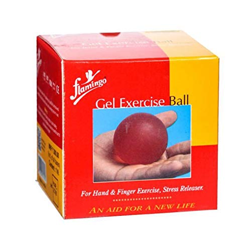 Flamingo Gel Exercise Ball (Red)