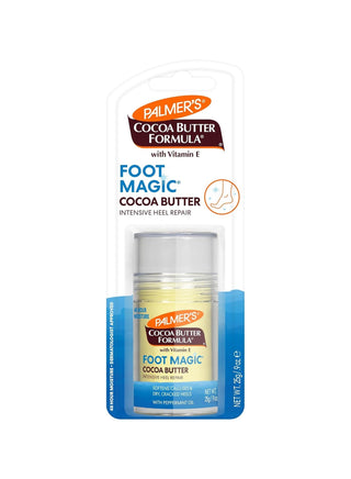 Palmers Cocoa Butter Formula Softening & Smoothing Heel Repair Stick with Vitamin E & Peppermint Oil for Dry & Cracked Heels, 25g