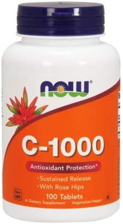 Now Foods, C-1000 Rose Hips TR 100 Tablets
