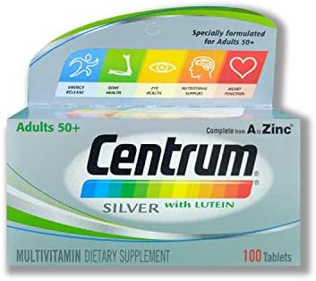Centrum Silver Tablets 100S Wtih Lutein