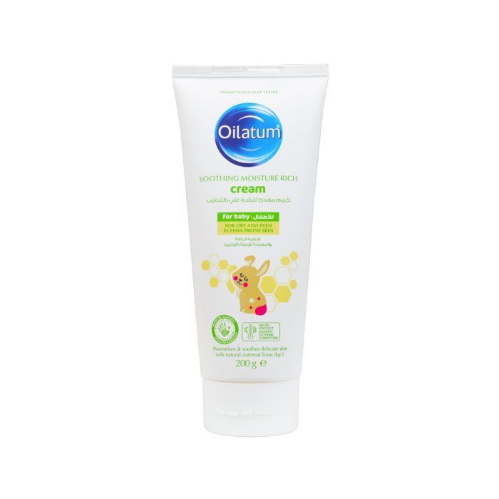 Oilatum Baby Soothing Moisture Rich Cream, 200g - Makkah Pharmacy